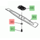 Rondelle de lame tondeuse electrique MTD 42 cm