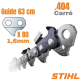Chaine .404 pour tronçonneuse Stihl 050 et 051 - 63 cm (1,6 mm - 80 maillons)