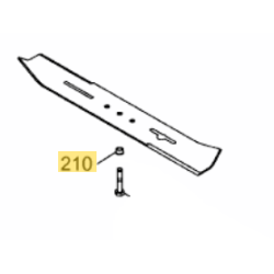 Rondelle de lame pour tondeuse MTD Li-Ion Power 34, Optima 34 Li-Ion
