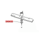 Entretoise lame Alko 53 B, Siver 4800 / 530 / 5300 et Valgarden Maxi