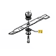 Rondelle de lame pour tondeuse Yard Man YM 5520 SMH, YM 5520 SMO