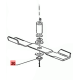 Rondelle de lame pour tondeuse Tigara TG 50 AL 60 K SPM