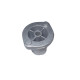 Support de lame tondeuse GGP MC534 TR et MCS534 TR. Support court (diam int 22 mm)