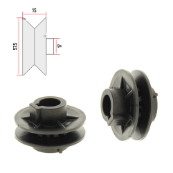 Poulie pour support de lame GGP, Bestgreen, Alpina, Mac Allister