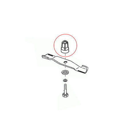 Support lame tondeuse Alko 4.6 Metro, 4.6 BH, Selection HL 42 - 47