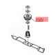 Poulie de traction pour tondeuse Alko 5.15 VSE-A PLUS CLASSIC