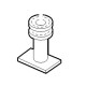 Support de lame pour tondeuse Mc Culloch M145