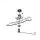 Vis de lame tondeuse Sandrigarden SG 1052 Y Type 01