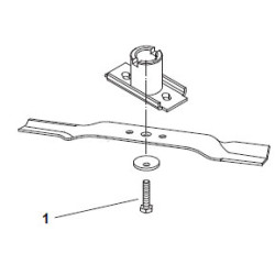 Vis de lame pour tondeuse Sandrigarden SG 946 SPM 135H HW