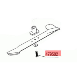 Vis de lame pour tondeuse Alko BRM 40 White Edition