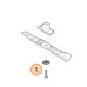 Vis de lame pour tondeuse Viking MB 248.0