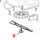 Vis de lame tondeuse MTD 32-10 LE