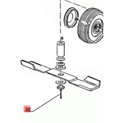 Vis de lame pour tondeuse Tigara TG 50 AL 60 K SPM