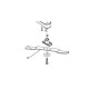 Lame pour tondeuse Sandrigarden SG 946 SPM 135H HW