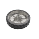 Roue arrière 210 mm pour tondeuse à gazon de fabrication GGP Italy