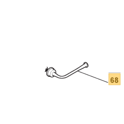 Tuyau essence taille haie GGP / Alpina HTM 60 et HTM 75