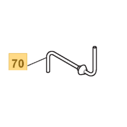 Durite essence taille haie GGP / Alpina HTM 60 et HTM 75
