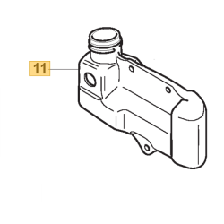 Reservoir taille haie Stiga SHT 660 K et SHT 675 K