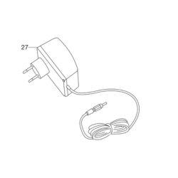 Chargeur de batterie pour Flymo Freestyler