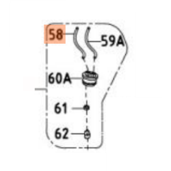 Durite essence pour tronçonneuse Greatland TRC 38/40 CS, TRC 38/40 CS PH2