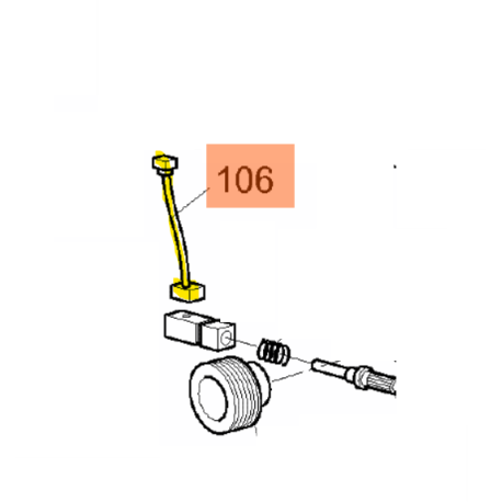 Durite essence pour tronçonneuse MTD GCS 38/35 C