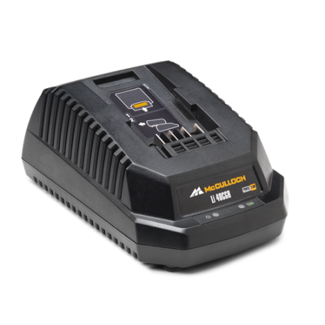 Chargeur pour tronçonneuse Mc Culloch 2900817 Batterie 40V