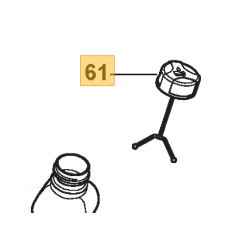 Bouchon d'huile pour tronçonneuse Stiga SE 2516 Q