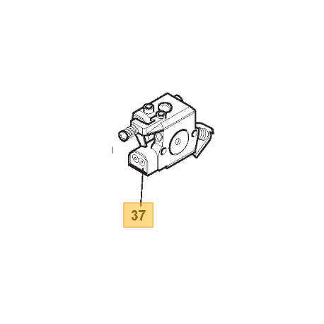 Carburateur tronçonneuse Mac Allister MCSP 36, MAC 3630 CSP, M3630 CSP