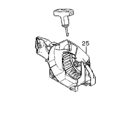 Carter lanceur tronçonneuse Mc Culloch Mac Cat 436, Mac Cat 438, Mac Cat 441, Mac Cat 442