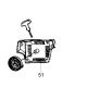 Carter de lanceur pour tronçonneuse Mc Culloch M4620