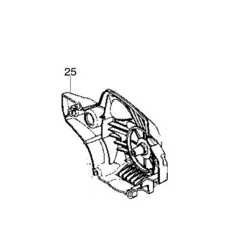 Carter de lanceur pour tronçonneuse Mc Culloch MAC 7-38, MAC 7-40, MAC 7-42