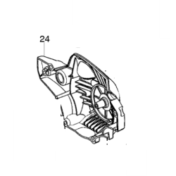 Carter lanceur pour tronçonneuse Mc Culloch CS330, CS360, CS370, CS400, CS420 T