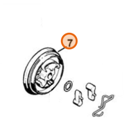 Poulie lanceur Stihl MS 880