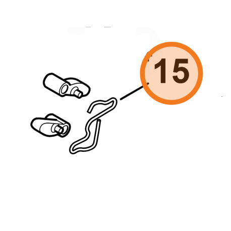 Ressort de cliquet de lanceur pour tronçonneuse Stihl MS 170 CE et MS 180 CBE
