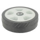Roue avant DROITE Casto MF3640N et MLMP 1600 (diam : 170 mm)