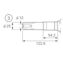 Vilebrequin Honda pour modèle GCV170