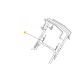Cable frein moteur tondeuse Mastercut SP 51 ALBHW et MTD SPB 51 HWA
