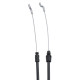Cable arret moteur pour GGP moteur Briggs 450 Series, 500 Series