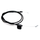 Cable de frein ou arret moteur pour tondeuse Mc Culloch M53-140 W