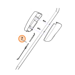 Cable de frein moteur pour tondeuse Viking MB 448.1 T