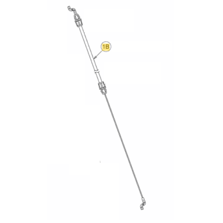 Cable frein moteur tondeuse MTD SP 53 GHW, SP 53 MHW, SP 56 SD
