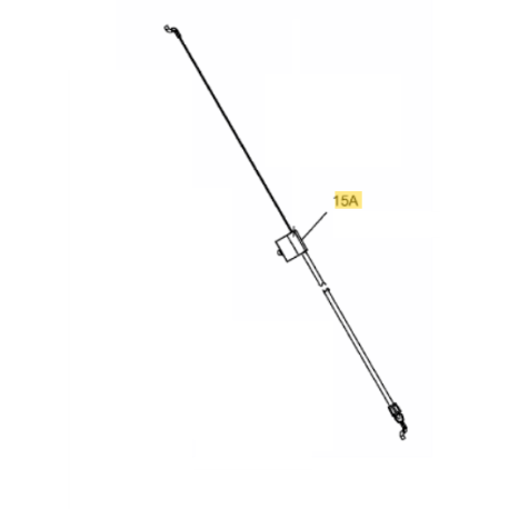 Cable frein moteur tondeuse MTD Smart 51 BO, P 51 BO, 5135 BO, 46 PK-60