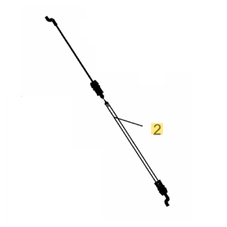 Cable frein moteur tondeuse Yard man YM 4518 MH