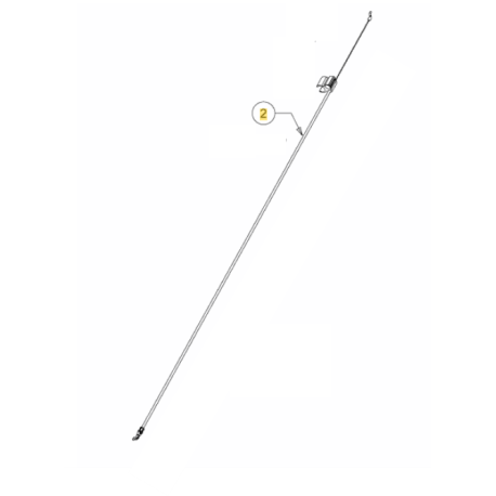Cable arret moteur pour tondeuse MTD 53 S et DL 53 SP