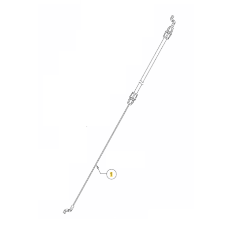Cable arret moteur tondeuse MTD Advance 53 SPKHW, LMEX 46 K, LMEX 53 K