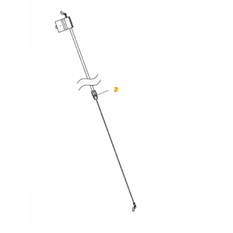 Cable arret moteur tondeuse MTD 53 SPHWMH, Black Line BL 5053, BL 6053 HWM