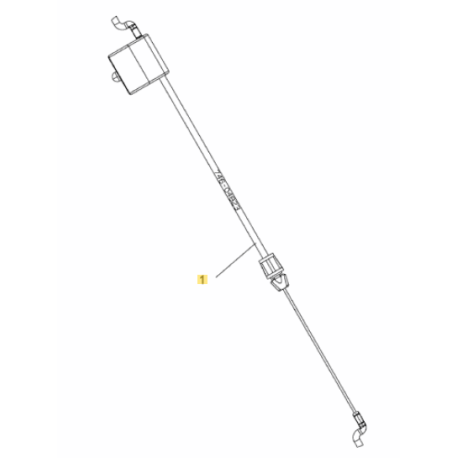 Cable arret moteur pour Cub Cadet CC 42 PB et CC 46 PB