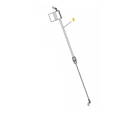 Cable frein moteur tondeuse MTD SPK 53 HW