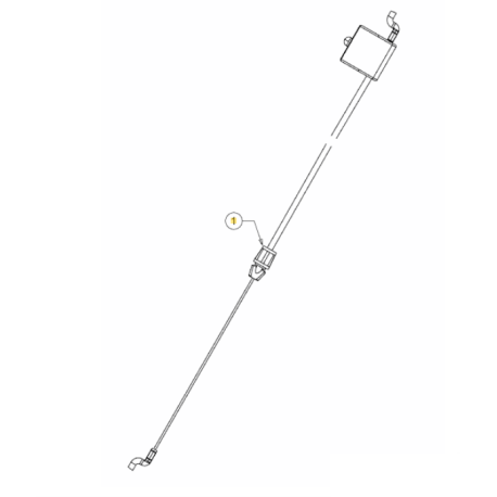 Cable arret moteur tondeuse MTD 53 PO année 2011