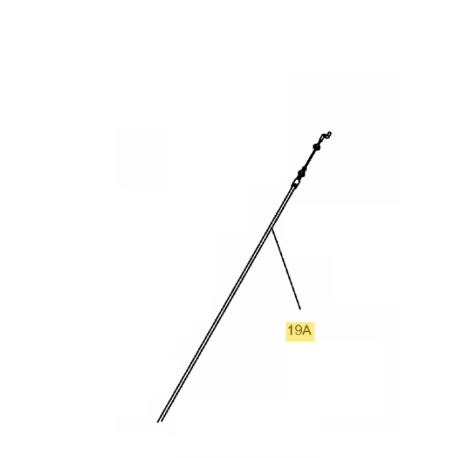 Cable frein moteur tondeuse Mastercut P 395 B et MTD 395 PB